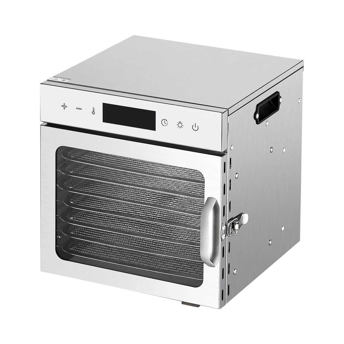 Food Dehydrator Machine, 8 Stainless Steel Trays, 400W Electric Food Dryer with Adjustable Temperature & 24-Hour Timer, Freeze Dryer for Jerky, Meat, Fruit, Vegetables, Herbs, Dog Treats