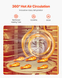 Food Dehydrators: VEVOR 12 Trays Rotary Food Dehydrator Machine Stainless Steel 800W Fruit Drying