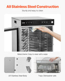 Food Dehydrators: VEVOR 12 Trays Rotary Food Dehydrator Machine Stainless Steel 800W Fruit Drying