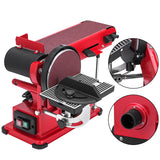 Sanding Accessories: VEVOR Belt Sander 4" x 36", Disc Combo Sander 6",Electric Adjustable Bench Belt Sander 375W,Grinder Bench Sanding Machine With 4 Rubber Foot Pad