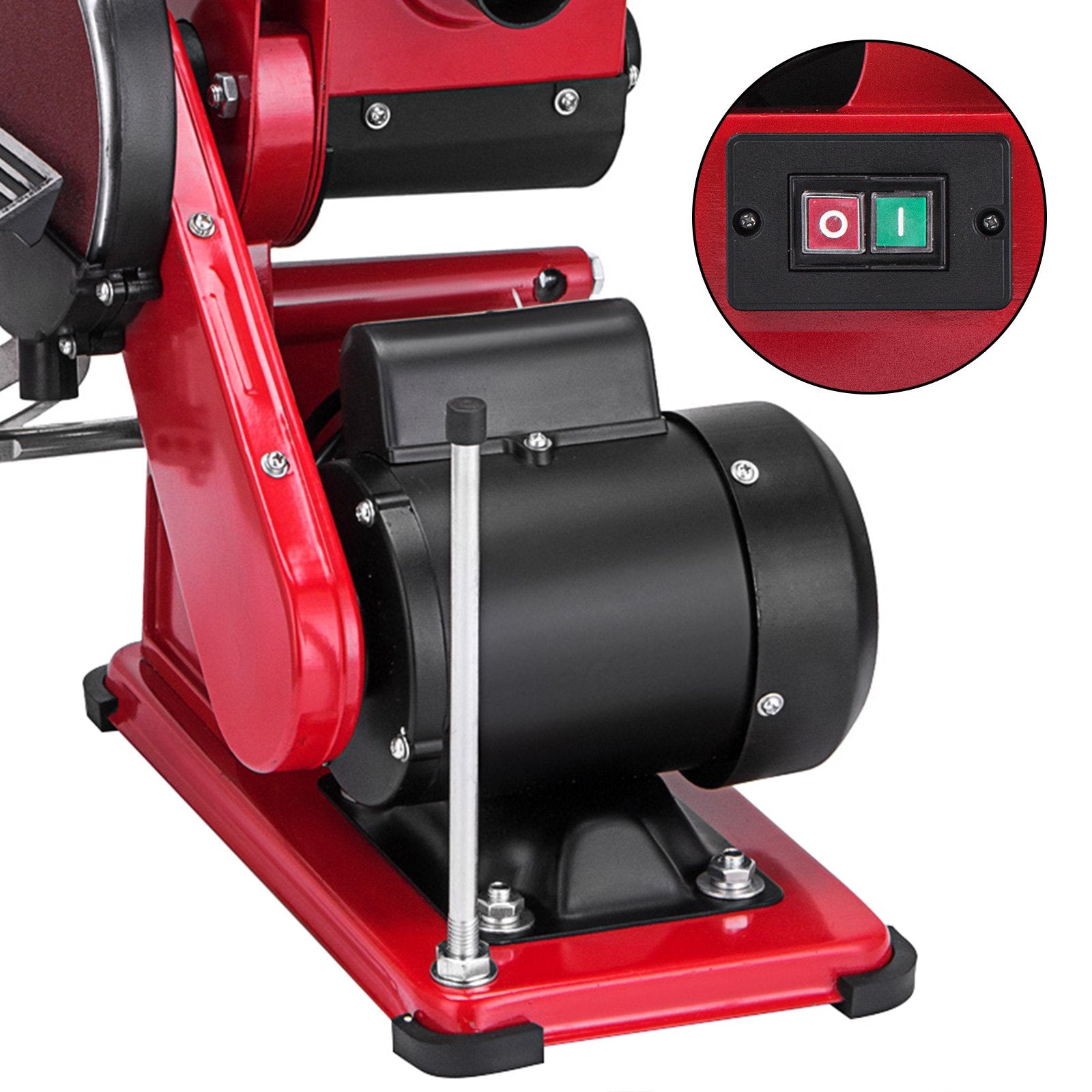 Sanding Accessories: VEVOR Belt Sander 4" x 36", Disc Combo Sander 6",Electric Adjustable Bench Belt Sander 375W,Grinder Bench Sanding Machine With 4 Rubber Foot Pad