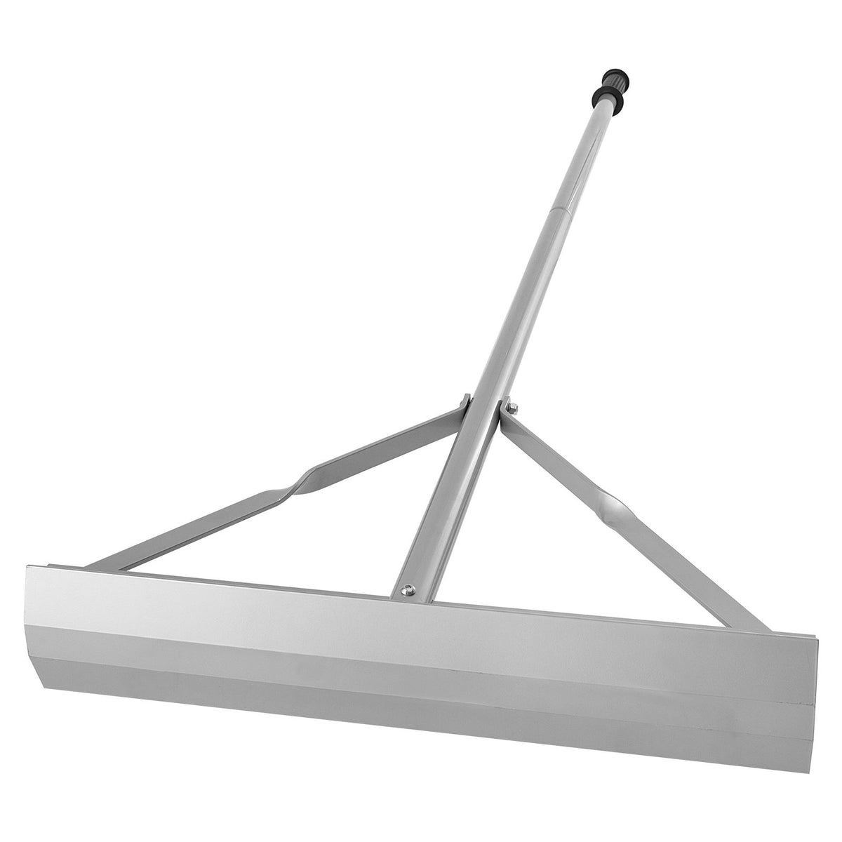 Landscape Rake, 1510 mm Handle 508 mm Wide Head, Large Heavy Duty Aluminum Landscaping Level, Asphalt Rake Tool for Asphalt & Land Leveling, Concrete Paving, Sand Flattening, No Teeth