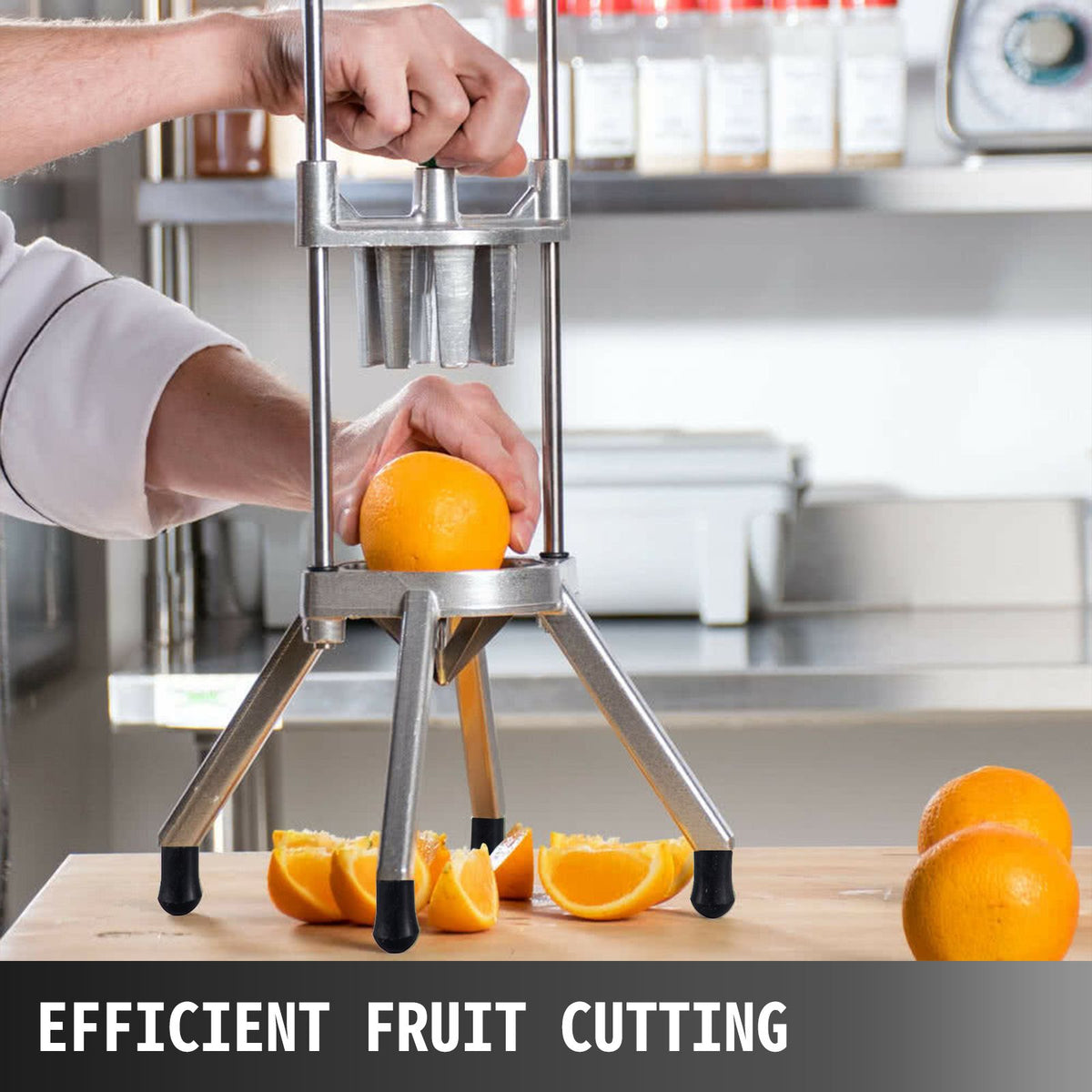 Citrus Cutter Lemon, Wedge Slicer 6-Section Lemon Cutter Slicer, Stainless Steel