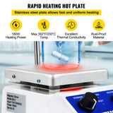 Coop & Hutch Accessories: VEVOR Magnetic Stirrer Magnetic Stirrer Plate Magnetic Plate Aluminum Panel Magnetic Stirrer Hot Plate Magnetic Plate with 1 inch Stirr Bar Magnetic Stirrer Mixer (12*12)