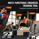 Basketball & Basketball Accessories: VEVOR 3 in 1 Plyometric Jump Box, 30/24/20 Inch Wooden Plyo Box, Platform & Jumping Agility Box, Anti-Slip Fitness Exercise Step Up Box for Home Gym Training, Conditioning Strength Training, Black