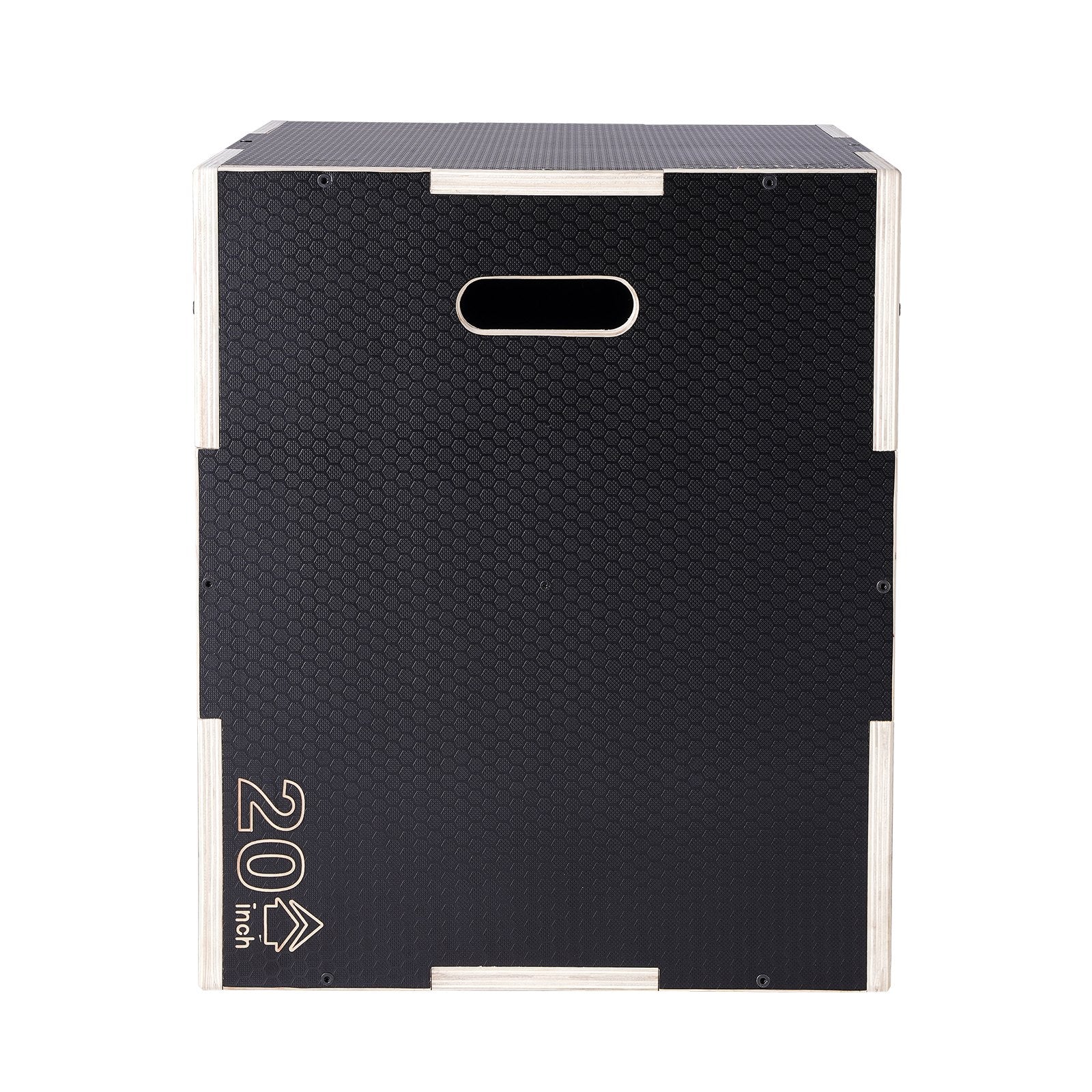 Basketball & Basketball Accessories: VEVOR 3 in 1 Plyometric Jump Box, 30/24/20 Inch Wooden Plyo Box, Platform & Jumping Agility Box, Anti-Slip Fitness Exercise Step Up Box for Home Gym Training, Conditioning Strength Training, Black