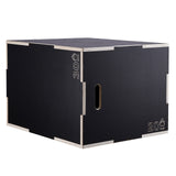 Basketball & Basketball Accessories: VEVOR 3 in 1 Plyometric Jump Box, 30/24/20 Inch Wooden Plyo Box, Platform & Jumping Agility Box, Anti-Slip Fitness Exercise Step Up Box for Home Gym Training, Conditioning Strength Training, Black