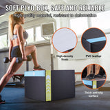 Basketball & Basketball Accessories: VEVOR 3 in 1 Plyometric Jump Box, 30/24/20 Inch Foam Plyo Box, Platform & Jumping Agility Box, Anti-Slip Fitness Exercise Step Up Box for Home Gym Training, Conditioning Strength Training, Black