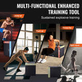 Basketball & Basketball Accessories: VEVOR 3 in 1 Plyometric Jump Box, 30/24/20 Inch Foam Plyo Box, Platform & Jumping Agility Box, Anti-Slip Fitness Exercise Step Up Box for Home Gym Training, Conditioning Strength Training, Black
