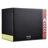 Basketball & Basketball Accessories: VEVOR 3 in 1 Plyometric Jump Box, 30/24/20 Inch Foam Plyo Box, Platform & Jumping Agility Box, Anti-Slip Fitness Exercise Step Up Box for Home Gym Training, Conditioning Strength Training, Black