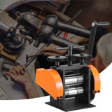 Saw Accessories: VEVOR Rolling Mill, 1.77"/45 mm Jewelry Rolling Mill Machine, 1: 2.4 Gear Ratio, 3-in-1 Multi-function Rolling Mill, 0-6 mm Press Thickness for Metal Jewelry Making Sheet Square Wire Semicircle