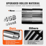 Gardening Tools: VEVOR Rolling Mill, 2.24"/57 mm Jewelry Rolling Mill Machine, 1: 2 Gear Ratio, 3-in-1 Multi-function Rolling Mill, 0-5.5 mm Press Thickness for Metal Jewelry Making Sheet Square Wire Elliptical