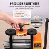 Gardening Tools: VEVOR Rolling Mill, 2.95"/75 mm Jewelry Rolling Mill Machine, 1: 2 Gear Ratio, 3-in-1 Multi-function Rolling Mill, 0.03-6.5mm Press Thickness for Metal Jewelry Making Sheet Square Wire Semicircle