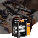 Gardening Tools: VEVOR Rolling Mill, 2.95"/75 mm Jewelry Rolling Mill Machine, 1: 2 Gear Ratio, 3-in-1 Multi-function Rolling Mill, 0.03-6.5mm Press Thickness for Metal Jewelry Making Sheet Square Wire Semicircle