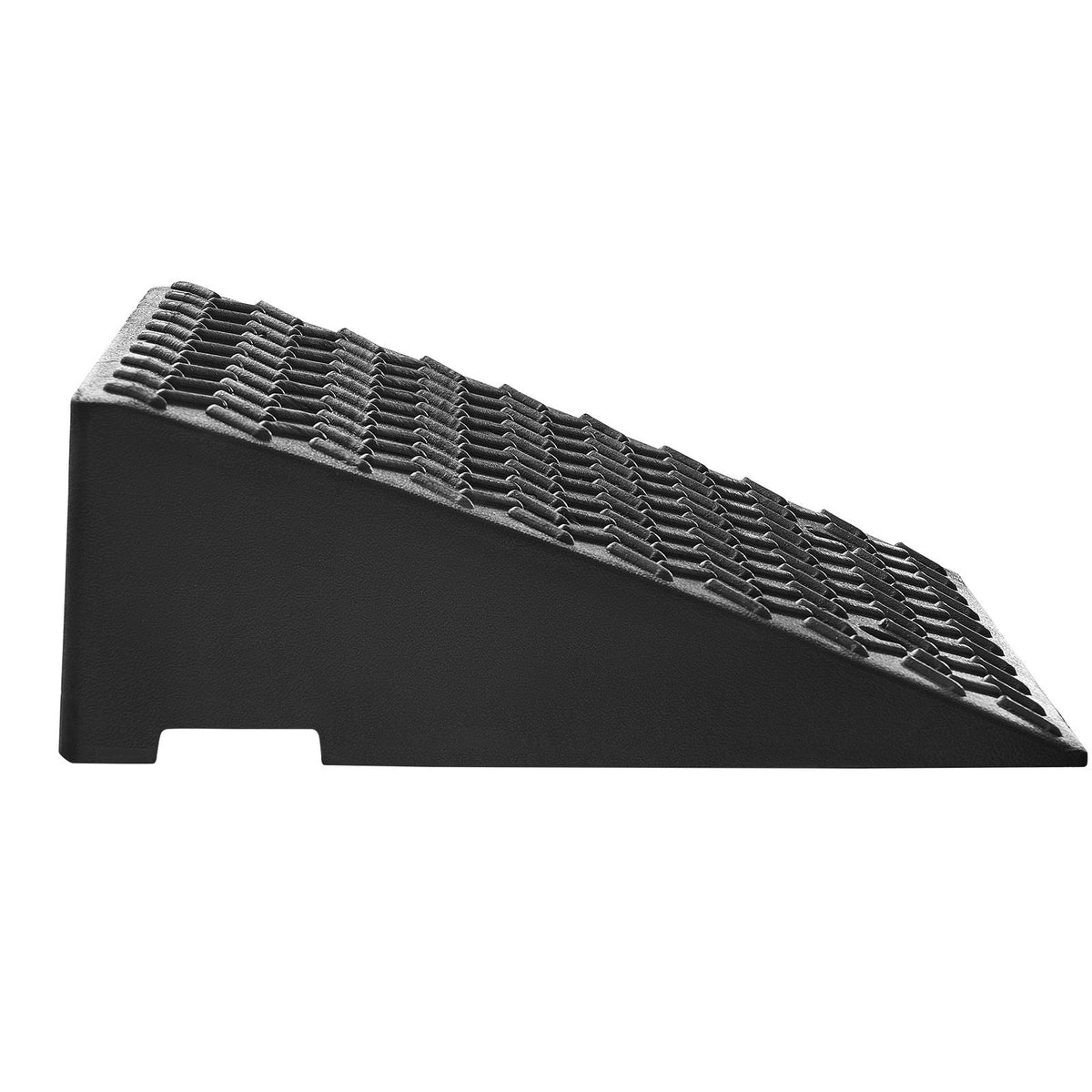 Driveway Curb Ramp, 3.175 Tons Load Capacity, 17.8 cm Rise Height Heavy Duty Curbside Bridge Ramp with Drainage Tank for Wheelchairs, Strollers, Motorcycles, Cars, Lawn Mowers & Trailers, 2 Pack