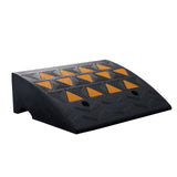 Traffic Control & Parking Tools: VEVOR Rubber Curb Ramp 15.2 cm Rise Height Sidewalk Curb Ramp, 37 cm Width 49.1 cm Length Driveway Ramp for Curb, 15T Heavy Duty Rubber Ramp for Forklifts, Trucks, Buses, Cars, Wheelchairs, Bikes