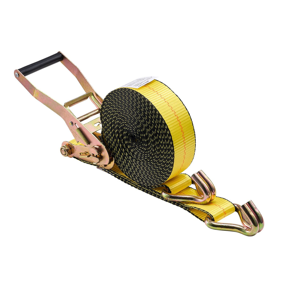 Ratchet Straps, 50.8 mm x 9.1 m, Heavy Duty Tie Down Straps with Double J Hook, 4536 kg Break Strength, Tie Down Ratcheting for Moving, Trailers, Motorcycles, Kayaks, Car Roof, 10 Pack