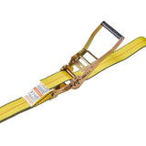 Test Kits: VEVOR Ratchet Straps, 50.8 mm x 9.1 m, Heavy Duty Tie Down Straps with Double J Hook, 4536 kg Break Strength, Carry Bag, Tie Down Ratcheting for Moving, Trailers, Motorcycles, Kayaks, Car Roof, 4 Pack