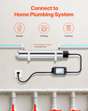 Fountain & Ponds Accessories: VEVOR UV Water Purifier, 12W 1GPM, 220V Versatile Ultraviolet Water Purifier Filter with Stainless Steel Housing, Whole House UV Water Filter with Quartz Sleeve Fit for Shower/Drinking/Cleaning