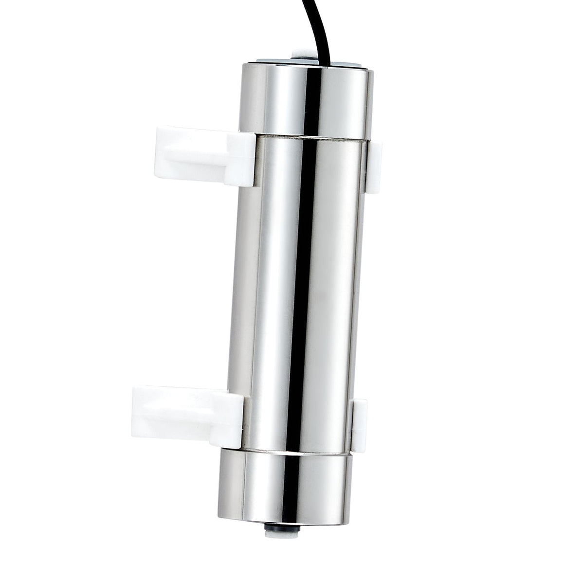 UV Water Purifier, 8W 1GPM, 220V Versatile Ultraviolet Water Purifier Filter with Stainless Steel Housing, Whole House UV Water Filter with Quartz Sleeve Fit for Shower/Drinking/Cleaning