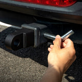 Bicycle Stands & Storage: VEVOR 50mm Trailer Shackle Hitch Receiver Heavy Duty Tow Recovery for Truck Jeep