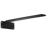 Shower Accessories: VEVOR Shelf Bracket, 21cmL x 10cmW x 4.5cmH 6 Pcs, Heavy Duty Floating Shelf Brackets, Brackets for Shelves, 5mm Thick Matte Black L Shelf Bracket,Steel Shelving Brackets with 72.6 kg Load Capacity