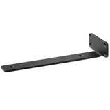 Shower Accessories: VEVOR Shelf Bracket, 21cmL x 10cmW x 4.5cmH 6 Pcs, Heavy Duty Floating Shelf Brackets, Brackets for Shelves, 5mm Thick Matte Black L Shelf Bracket,Steel Shelving Brackets with 72.6 kg Load Capacity