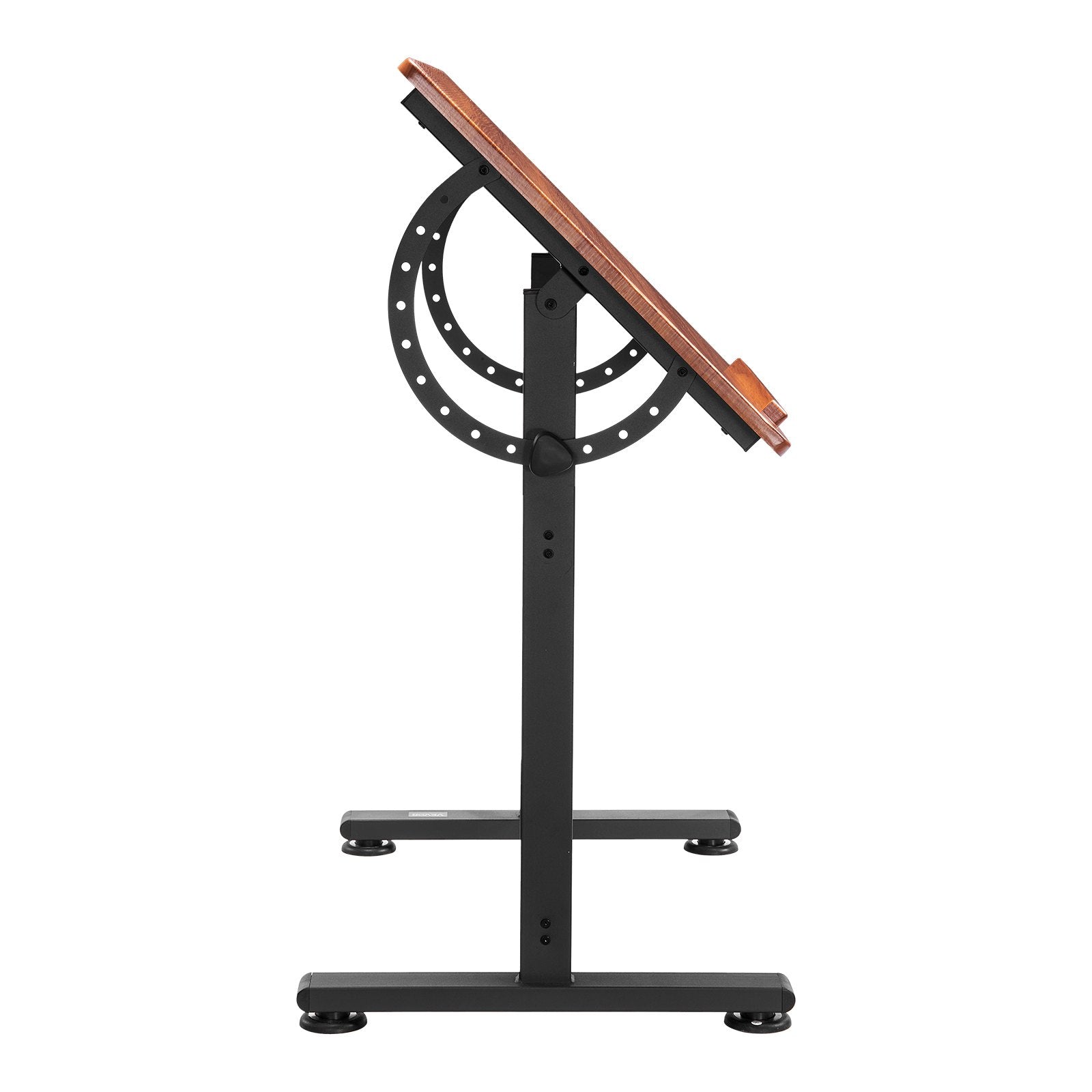 Desks: VEVOR Drafting Table Adjustable 0°90° Tilt Wooden Drawing Desk with H-Frame
