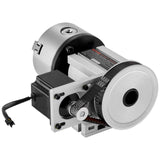 Hand Tools: VEVOR Dividing Head, K11-100mm 3-Jaw Chuck, CNC Router Milling Machine Rotational Axis 4th Axis A Axis Indexing Head, 65 mm Center Height MT2 Tailstock 6:1 Gear Ratio, Universal for Engraving