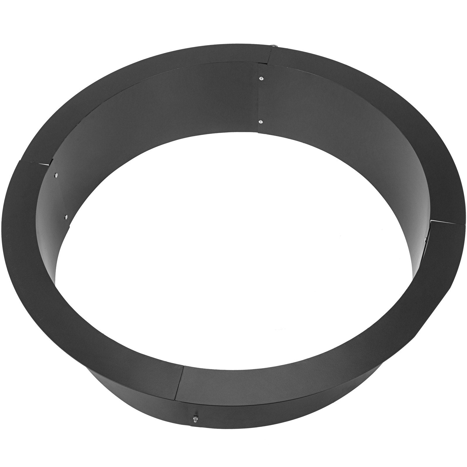 Fire Pits: VEVOR Outdoor Fire Pit Ring 106cm BBQ Table Grill Garden Wood Burning Fireplace