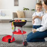 Pretend Play: VEVOR 28 PCS BBQ Grill Playset, Kids Toys Kitchen Playset with Sound & Light, Little Chef Play, Interactive Grill Play Food Cooking Playset Barbecue Toy Grill for Toddlers Boys Girls 3-5 Birthday Gift