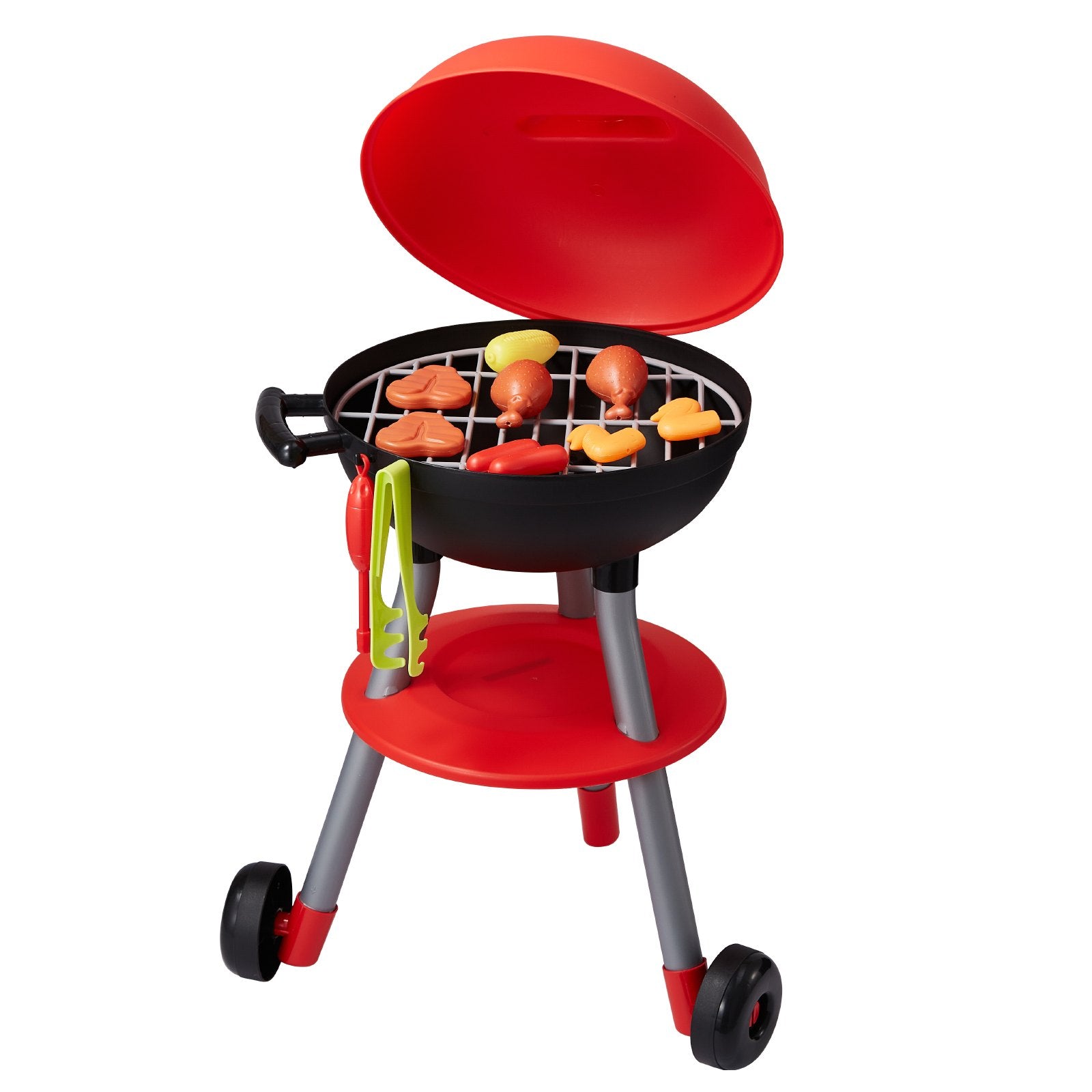 Pretend Play: VEVOR 28 PCS BBQ Grill Playset, Kids Toys Kitchen Playset with Sound & Light, Little Chef Play, Interactive Grill Play Food Cooking Playset Barbecue Toy Grill for Toddlers Boys Girls 3-5 Birthday Gift