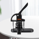 Cutters: VEVOR Button Maker Machine, 1/1.25/2.28 inch(25/32/58mm) 3-in-1 Pin Maker, Installation-Free Badge Punch Press Kit, Button Making Supplies with 300pcs Button Parts, Circle Cutter, Magic Book