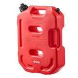 Lubricants: VEVOR Fuel Container, 10 L, Gas Can with Spout and Lockable Bracket, 15 L/min Max Flow Rate, Secure & Leak-proof, Portable Flat Fluid Container for Most Cars Motorcycle ATV UTV, Red