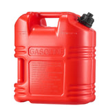 Lubricants: VEVOR Fuel Container, 19 L, Gas Tank with Spout & Clear Scale, 15 L/min Max Flow Rate, Secure & Leak-proof, Portable Flat Fluid Container for Most Cars Motorcycle ATV UTV, Red, 1 Pack