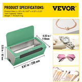 Jewellery Cleaners: VEVOR Ultrasonic Cleaner Ultrasound Cleaning Machine 500ML Green for Jewelry
