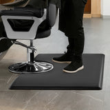 Makeup Organisation & Storage: VEVOR Salon Mat for Hair Stylist, 1525 x 915 mm Rectangle Salon Chair Mat Anti Fatigue, 23mm Thickened PVC + PU Barber Shop Floor Mat with Round Cut Out, Anti-Trip Beveled Edges & Non-slip Bottom