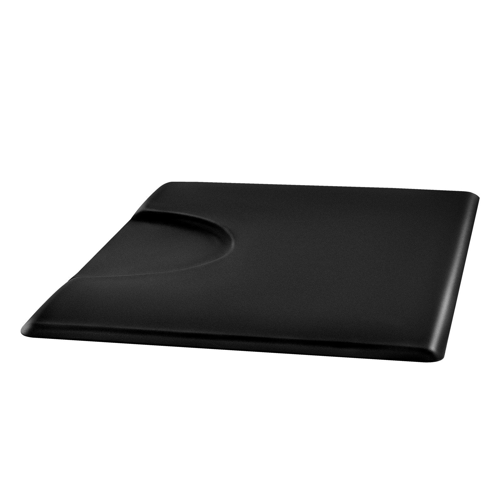 Makeup Organisation & Storage: VEVOR Salon Mat for Hair Stylist, 1525 x 915 mm Rectangle Salon Chair Mat Anti Fatigue, 23mm Thickened PVC + PU Barber Shop Floor Mat with Round Cut Out, Anti-Trip Beveled Edges & Non-slip Bottom
