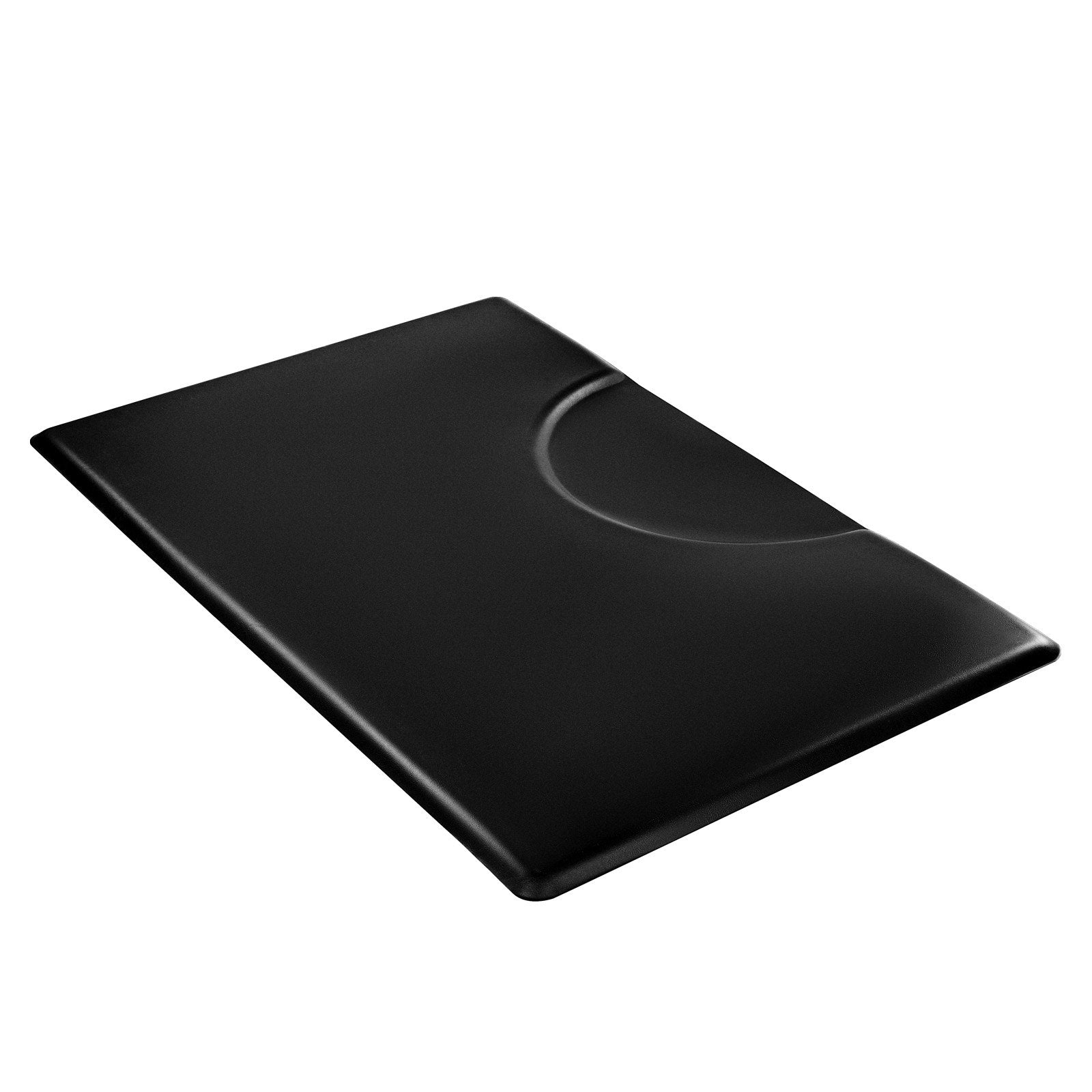 Makeup Organisation & Storage: VEVOR Salon Mat for Hair Stylist, 1525 x 915 mm Rectangle Salon Chair Mat Anti Fatigue, 23mm Thickened PVC + PU Barber Shop Floor Mat with Round Cut Out, Anti-Trip Beveled Edges & Non-slip Bottom