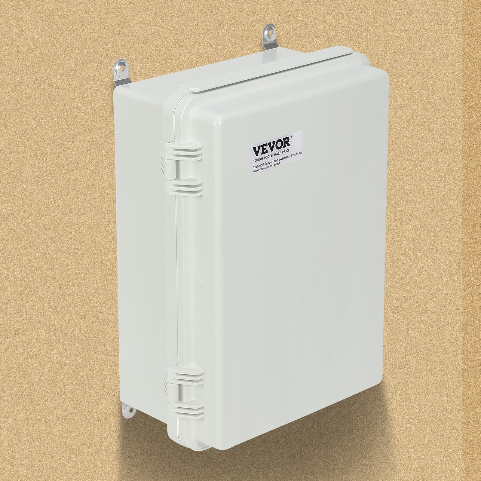 Automotive Repair & Speciality Tools: VEVOR Outdoor Electrical Junction Box, 300 x 200 x 180 mm, ABS Plastic Electrical Enclosure Box with Hinged Cover Stainless Steel Latch, IP67 Dustproof Waterproof for Outdoor Electrical Projects