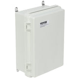 Automotive Repair & Speciality Tools: VEVOR Outdoor Electrical Junction Box, 300 x 200 x 180 mm, ABS Plastic Electrical Enclosure Box with Hinged Cover Stainless Steel Latch, IP67 Dustproof Waterproof for Outdoor Electrical Projects