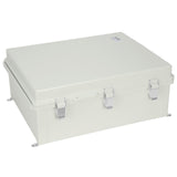 Automotive Repair & Speciality Tools: VEVOR Outdoor Electrical Junction Box, 350 x 250 x 150 mm, ABS Plastic Electrical Enclosure Box with Hinged Cover Stainless Steel Latch, IP67 Dustproof Waterproof for Outdoor Electrical Projects