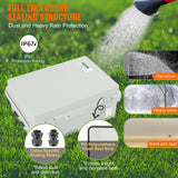 Automotive Repair & Speciality Tools: VEVOR Outdoor Electrical Junction Box, 430 x 330 x 180 mm, ABS Plastic Electrical Enclosure Box with Hinged Cover Stainless Steel Latch, IP67 Dustproof Waterproof for Outdoor Electrical Projects, 17 x 13 x 7 inch