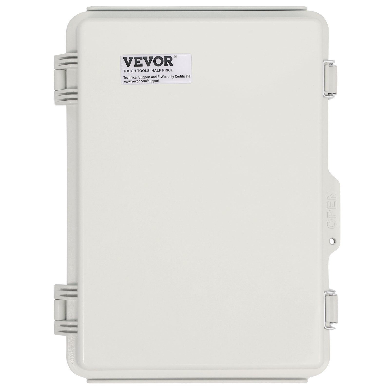 Automotive Repair & Speciality Tools: VEVOR Outdoor Electrical Junction Box, 430 x 330 x 180 mm, ABS Plastic Electrical Enclosure Box with Hinged Cover Stainless Steel Latch, IP67 Dustproof Waterproof for Outdoor Electrical Projects, 17 x 13 x 7 inch