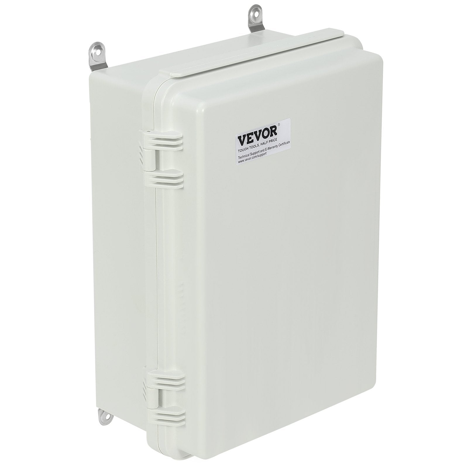 Automotive Repair & Speciality Tools: VEVOR Outdoor Electrical Junction Box, 430 x 330 x 180 mm, ABS Plastic Electrical Enclosure Box with Hinged Cover Stainless Steel Latch, IP67 Dustproof Waterproof for Outdoor Electrical Projects, 17 x 13 x 7 inch