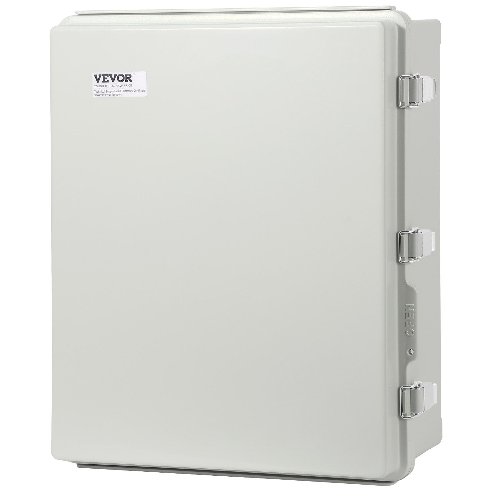 Automotive Repair & Speciality Tools: VEVOR Outdoor Electrical Junction Box, 530 x 430 x 200 mm, ABS Plastic Electrical Enclosure Box with Hinged Cover Stainless Steel Latch, IP67 Dustproof Waterproof for Outdoor Electrical Projects, 21 x 17 x 8 inch