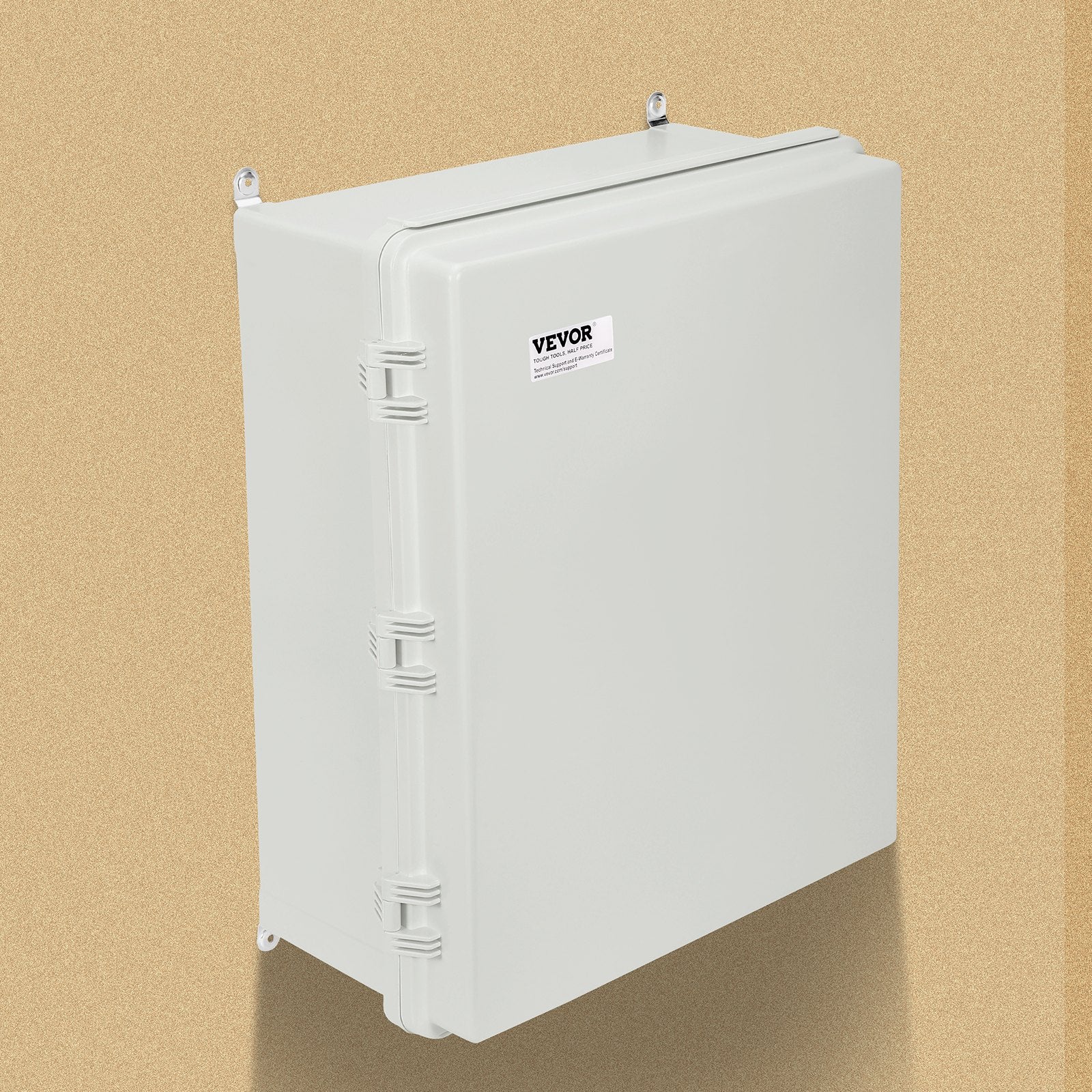 Automotive Repair & Speciality Tools: VEVOR Outdoor Electrical Junction Box, 530 x 430 x 200 mm, ABS Plastic Electrical Enclosure Box with Hinged Cover Stainless Steel Latch, IP67 Dustproof Waterproof for Outdoor Electrical Projects, 21 x 17 x 8 inch