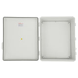 Automotive Repair & Speciality Tools: VEVOR Outdoor Electrical Junction Box, 530 x 430 x 200 mm, ABS Plastic Electrical Enclosure Box with Hinged Cover Stainless Steel Latch, IP67 Dustproof Waterproof for Outdoor Electrical Projects, 21 x 17 x 8 inch
