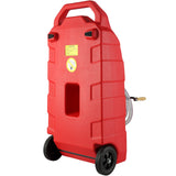 Fuel & Exhaust: VEVOR 60.57L Fuel Caddy, 7.8 L/min, Portable Gas Storage Tank Container with Hand Pump Rubber Wheels, Fuel Transfer Storage Tank for Gasoline Diesel Machine Oil Car Mowers Tractor Boat Motorcycle