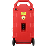 Fuel & Exhaust: VEVOR 60.57L Fuel Caddy, 7.8 L/min, Portable Gas Storage Tank Container with Hand Pump Rubber Wheels, Fuel Transfer Storage Tank for Gasoline Diesel Machine Oil Car Mowers Tractor Boat Motorcycle